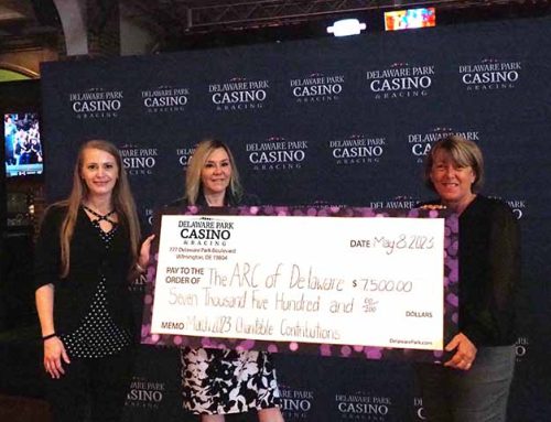 Delaware Park Casino & Racing Presents $7,500 Check To Arc of Delaware