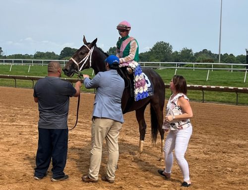 Idiomatic scores hard fought victory in the Delaware Handicap