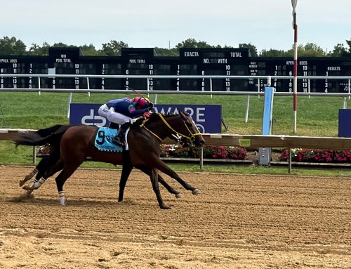 Strong Suspicion notches first career win in First State Stakes