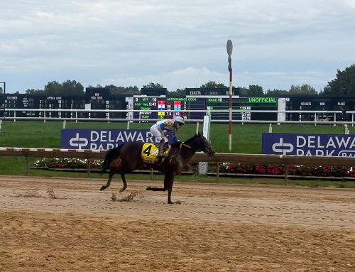 Regaled repeats in Delaware Handicap